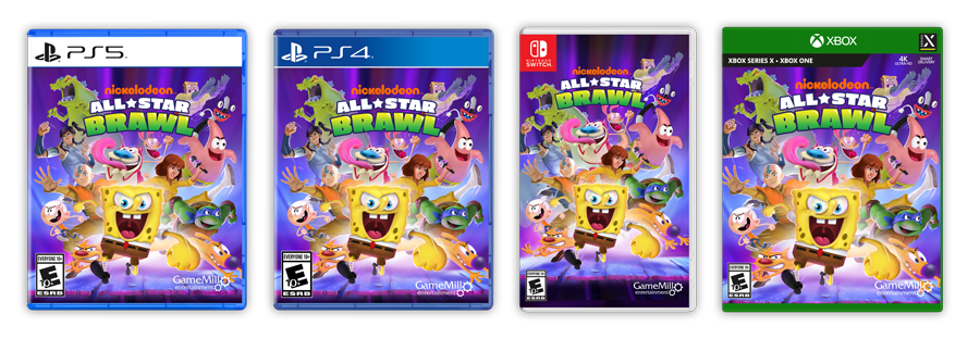  Nickelodeon All Star Brawl - PlayStation 5 : Game Mill